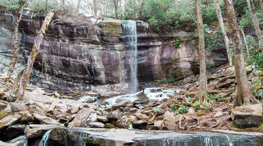 Rainbow Falls in the Great Smoky Mountains National Park