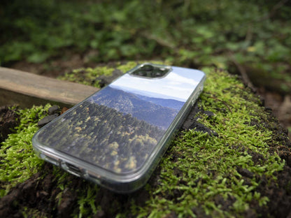 Mount Le Conte Smoky Mountains Clear Case for iPhone Inspired by the Great Smoky Mountains National Park