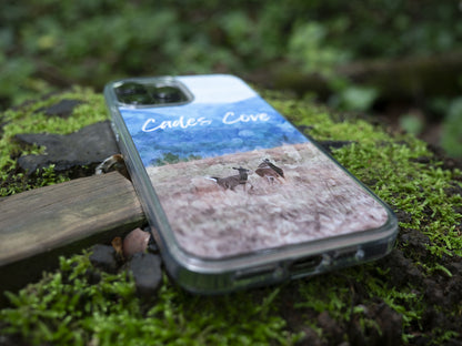 Cades Cove Clear Case for iPhone Inspired by the Great Smoky Mountains National Park