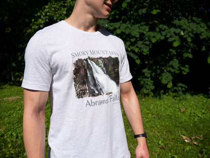 Abrams Falls Smoky Mountains Unisex T-Shirt Inspired by the Great Smoky Mountains National Park