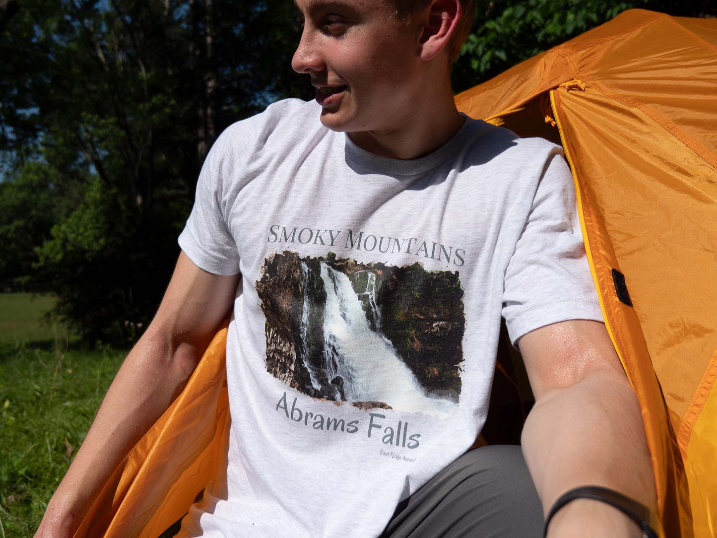 Abrams Falls Smoky Mountains Unisex T-Shirt Inspired by the Great Smoky Mountains National Park