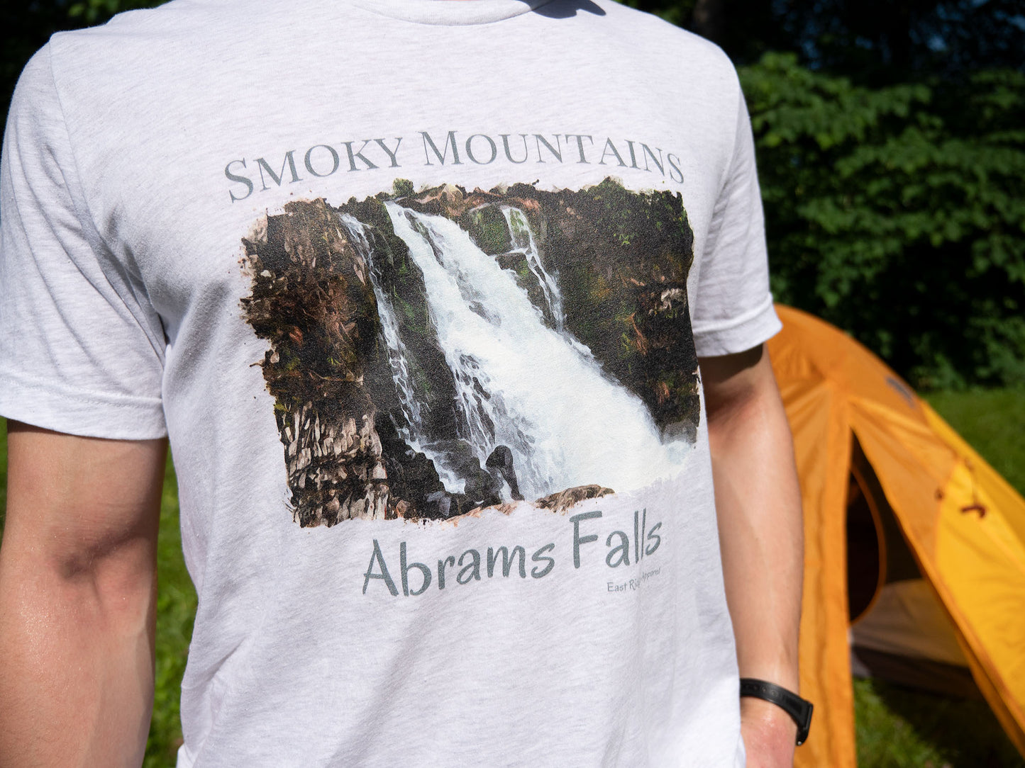 Abrams Falls Smoky Mountains Unisex T-Shirt Inspired by the Great Smoky Mountains National Park