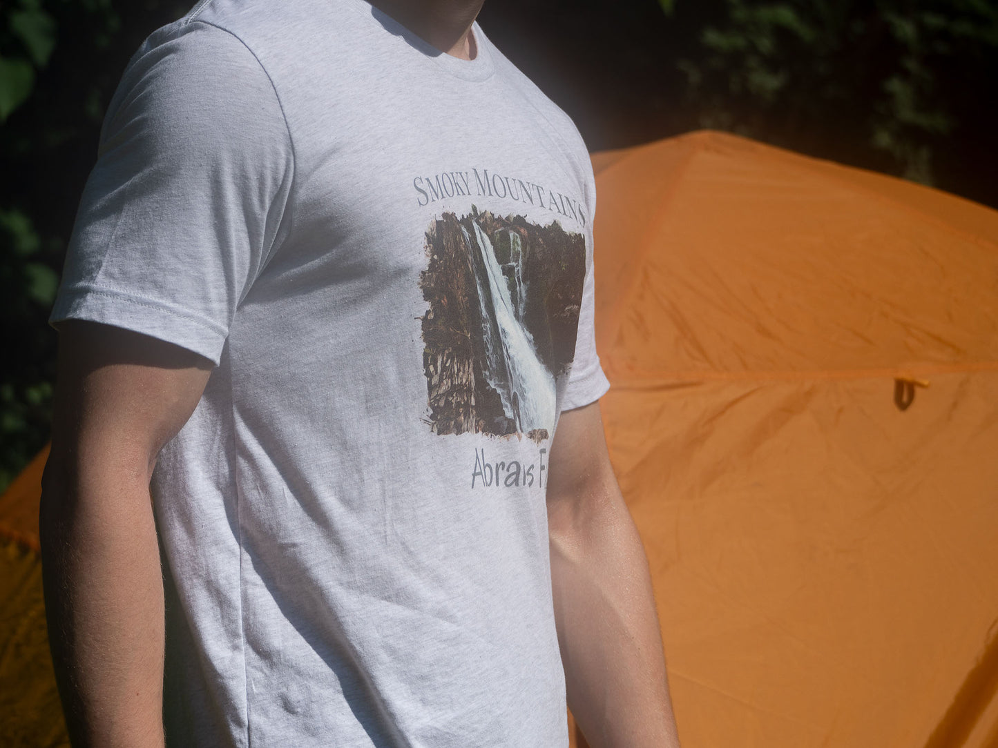 Abrams Falls Smoky Mountains Unisex T-Shirt Inspired by the Great Smoky Mountains National Park