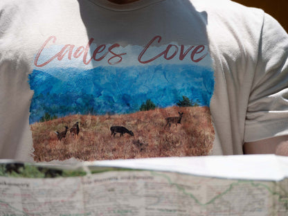 Cades Cove Smoky Mountains Unisex T-Shirt Inspired by the Great Smoky Mountains National Park