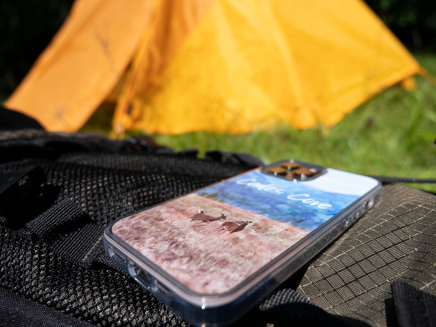 Cades Cove Clear Case for iPhone Inspired by the Great Smoky Mountains National Park