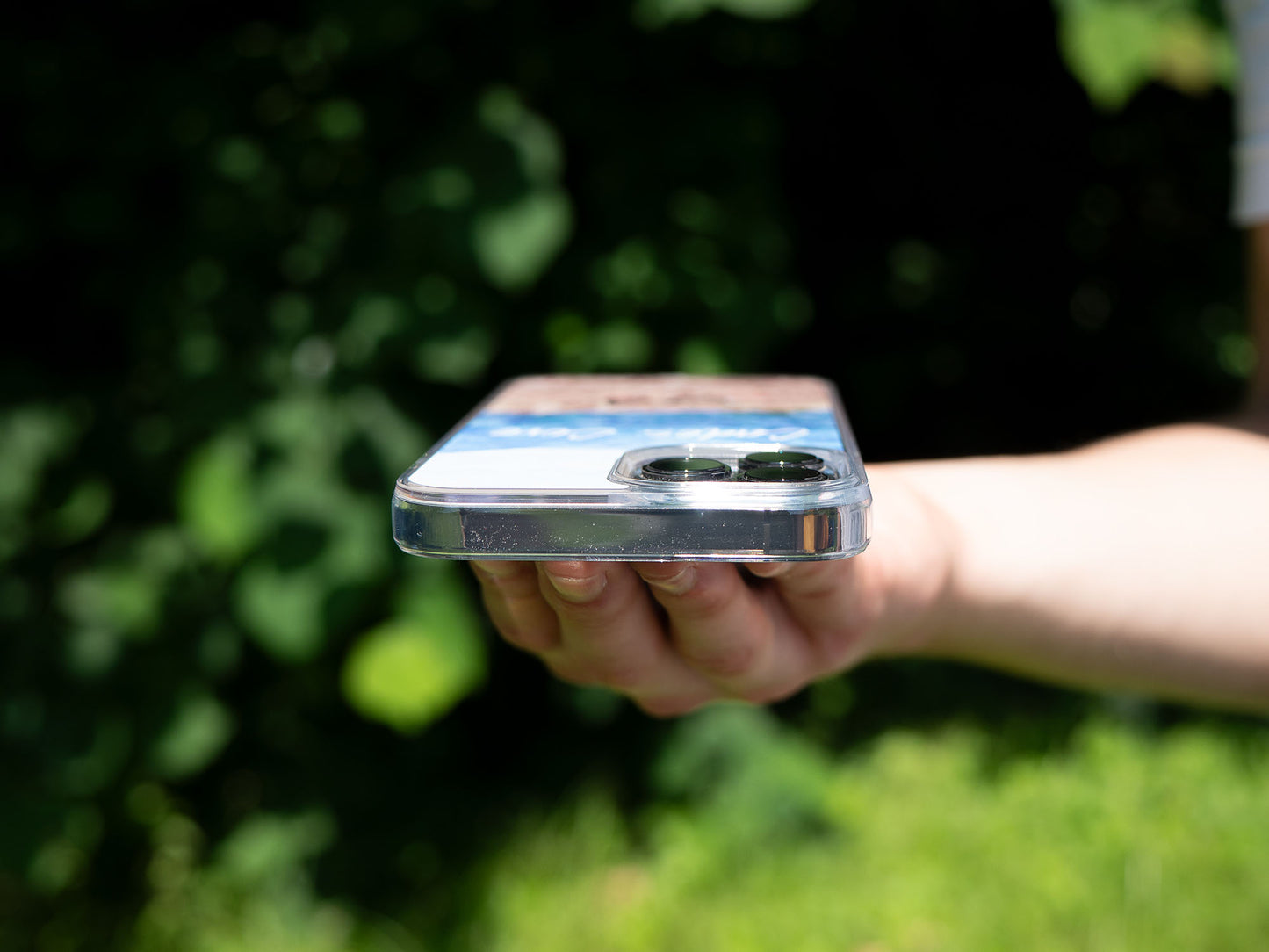 Cades Cove Clear Case for iPhone Inspired by the Great Smoky Mountains National Park