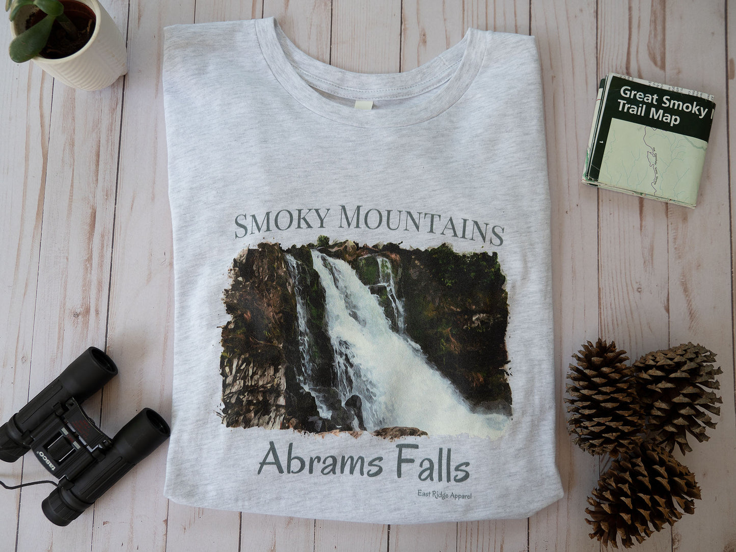 Abrams Falls Smoky Mountains Unisex T-Shirt Inspired by the Great Smoky Mountains National Park